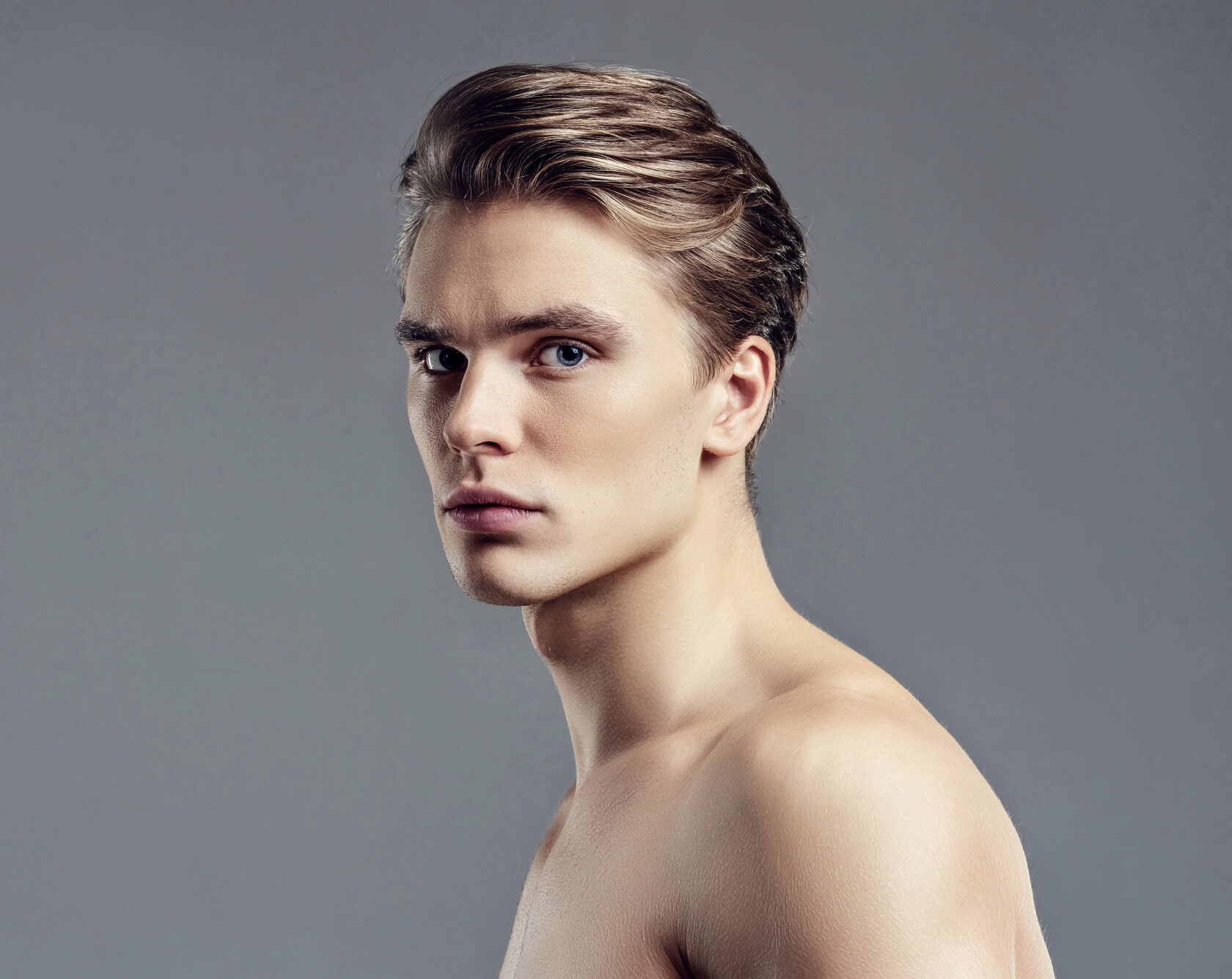 Male Brow Treatment - healed result